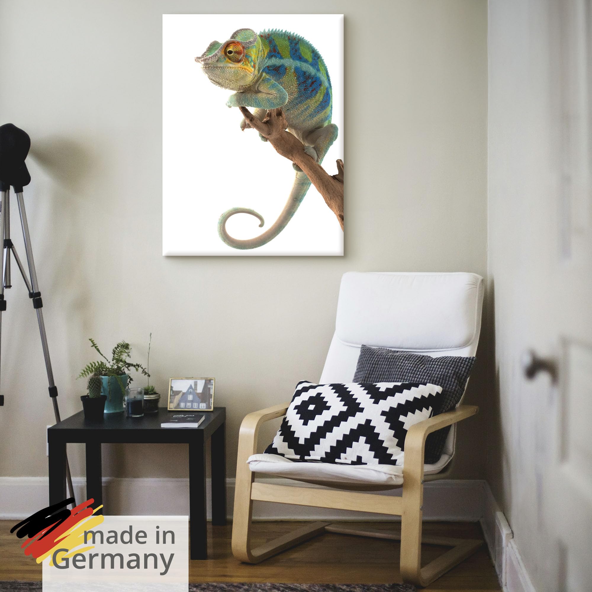 artland-leinwandbild-cham-leon-leinwand-60x45-cm-tiere image 5