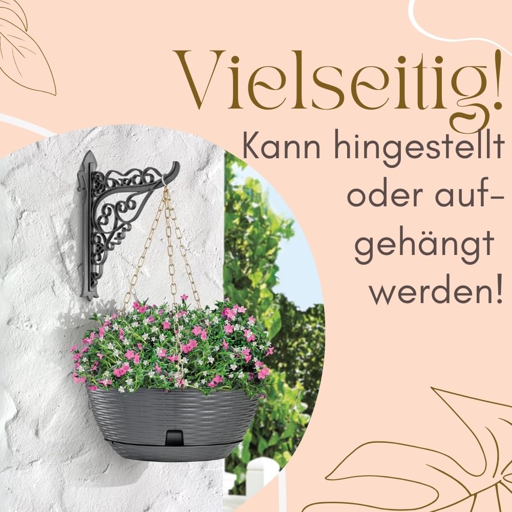 garpet-garten-blumenampel-2er-set-rattan-anthrazit-mit-kette image 5
