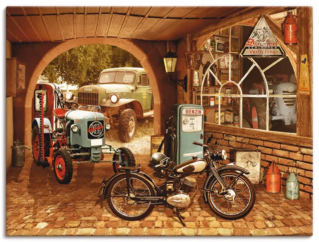 artland-leinwandbilder-werkstatt-leinwandbild-60x45-cm-vintage image 1