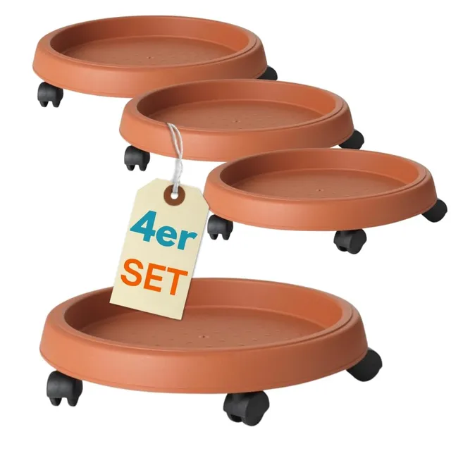 garpet-garten-pflanzenroller-rund-35-cm-4er-set-wetterfest image 1