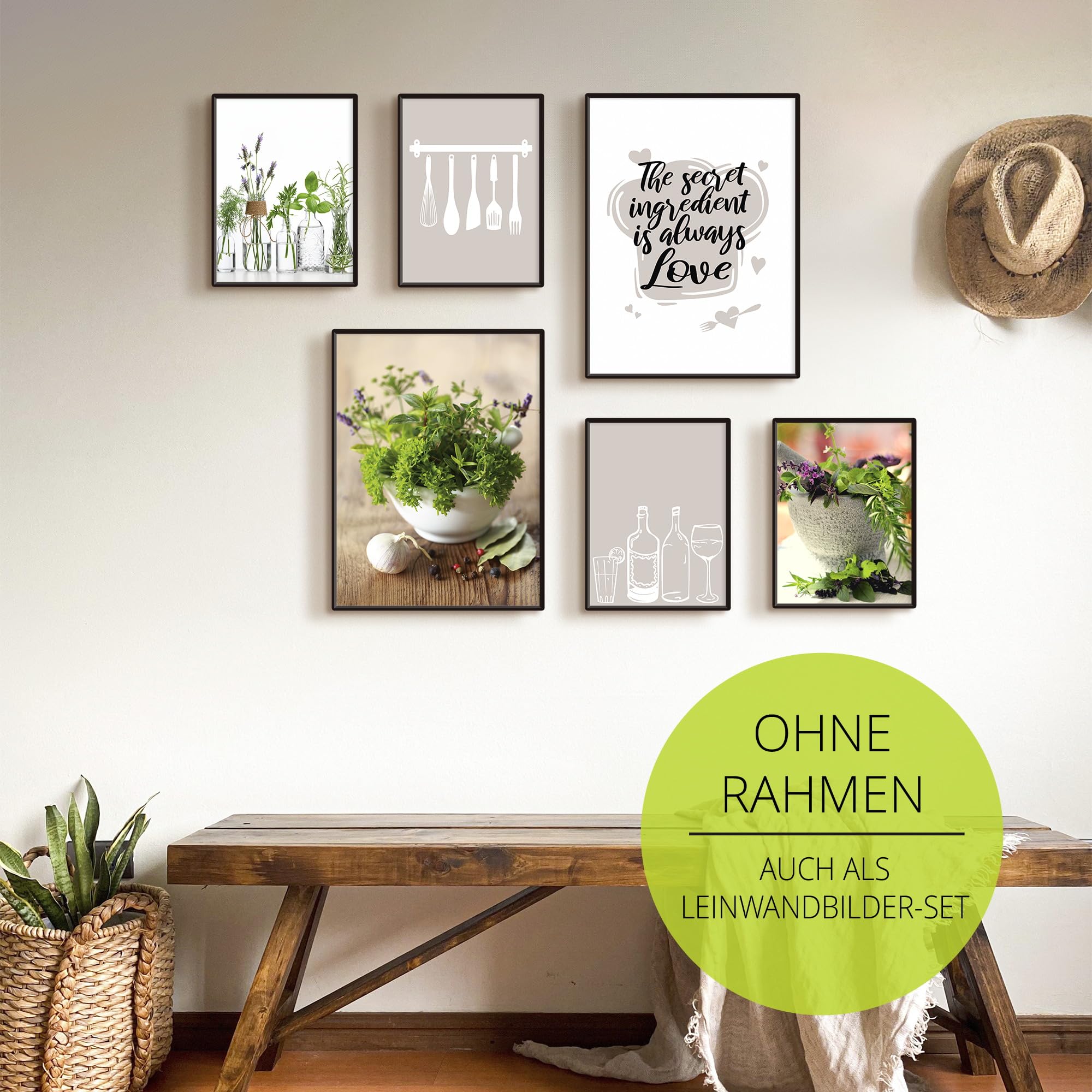 artland-posterset-k-chenkr-uter-6tlg-a3-a4-ohne-rahmen image 3