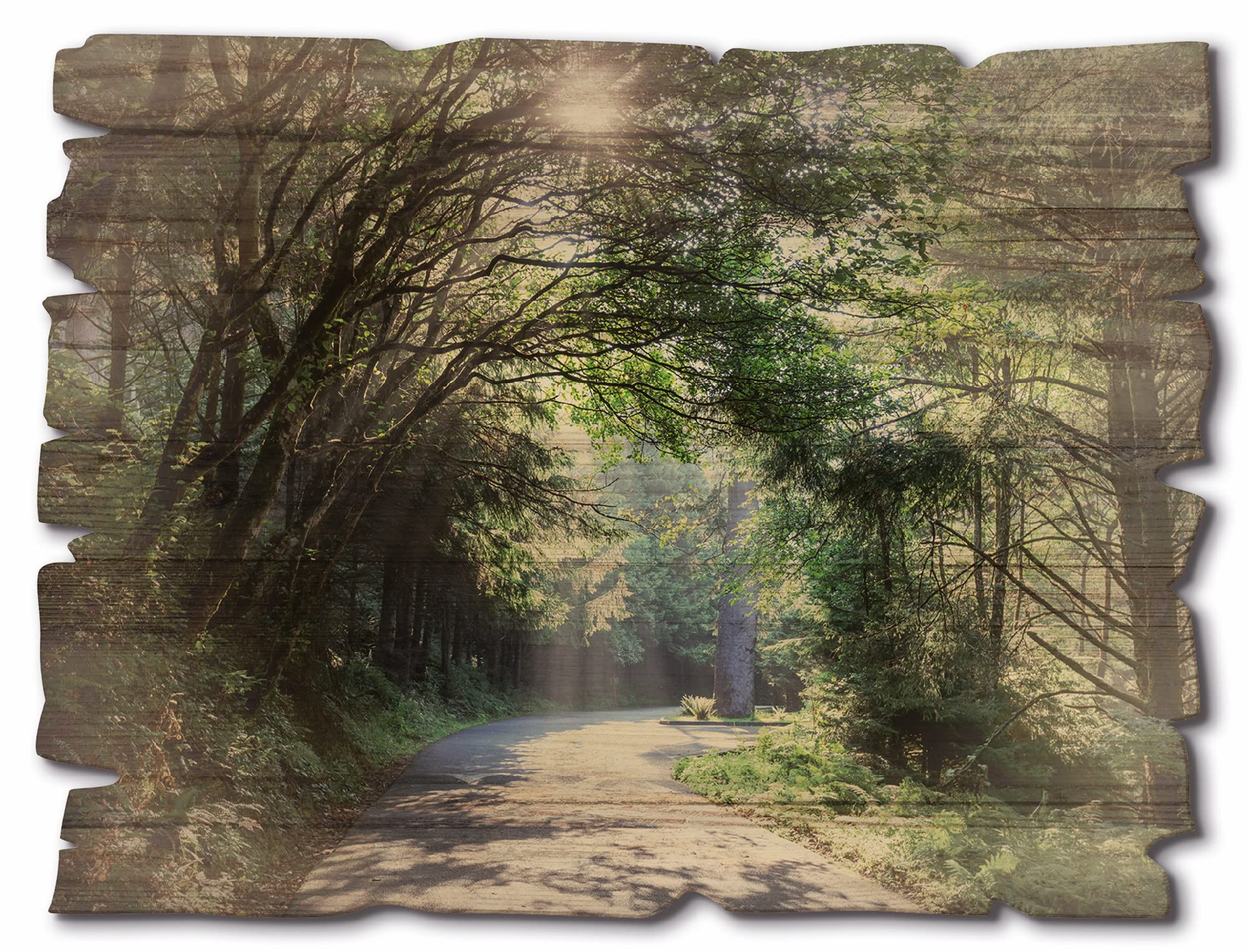 artland-holzbilder-steg-am-see-holzbild-40x30-cm-maritim image 6