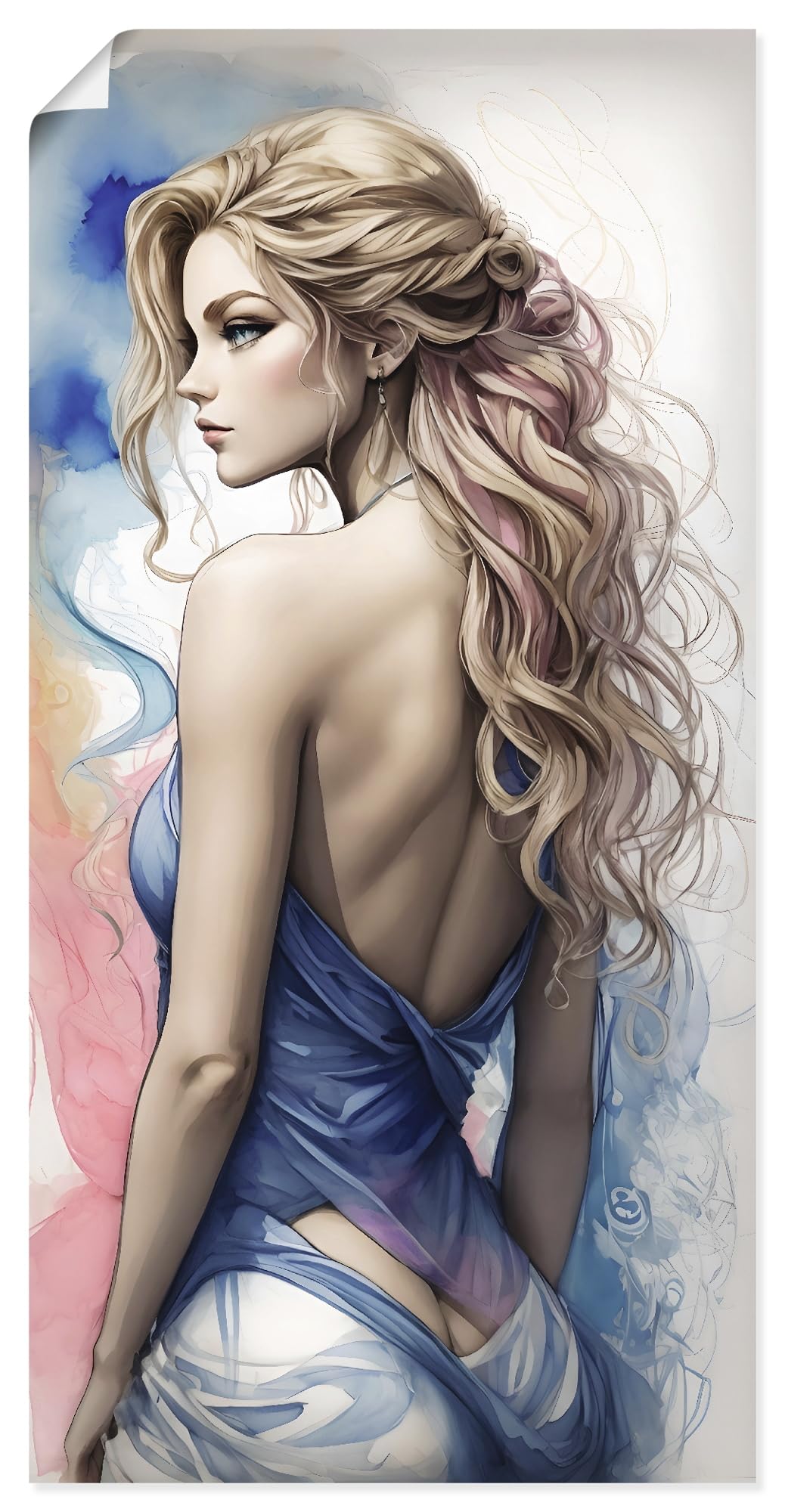 artland-kunstdrucke-simply-steampunk-poster-20x30-cm-dame image 8