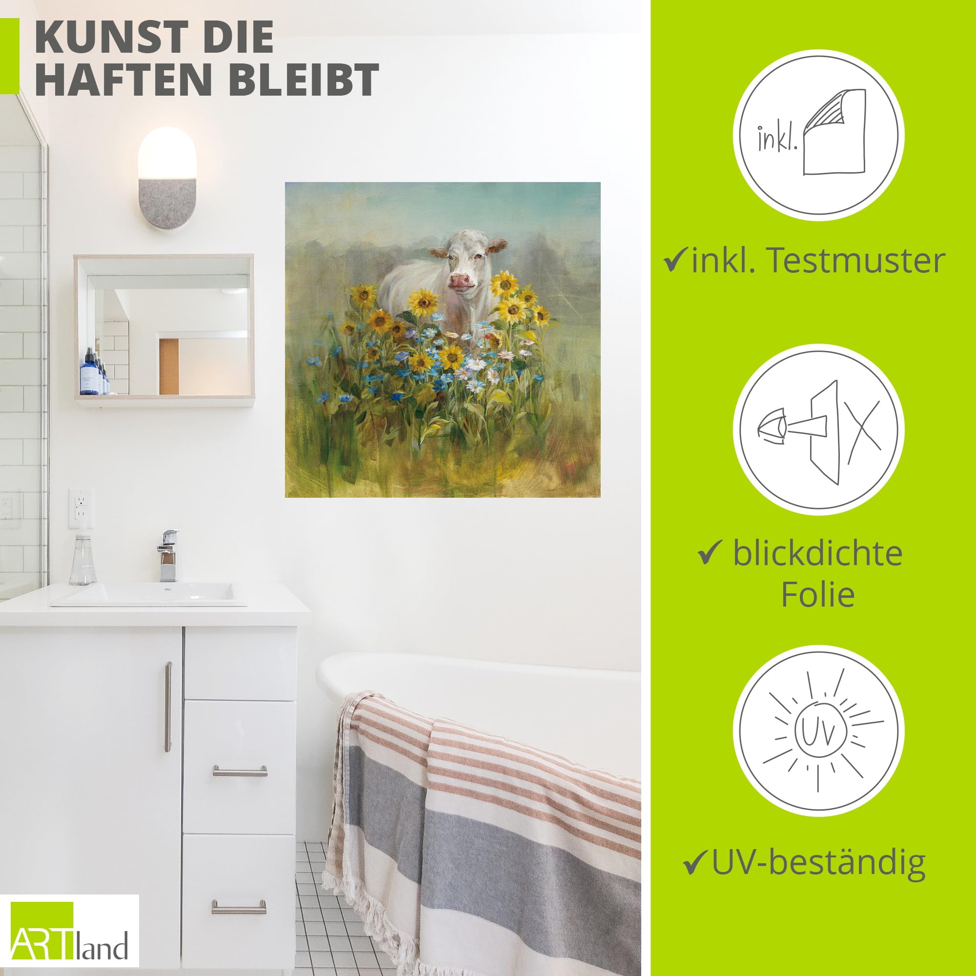 artland-wandaufkleber-farm-and-field-i-wandtattoo-50x50-kuh image 2