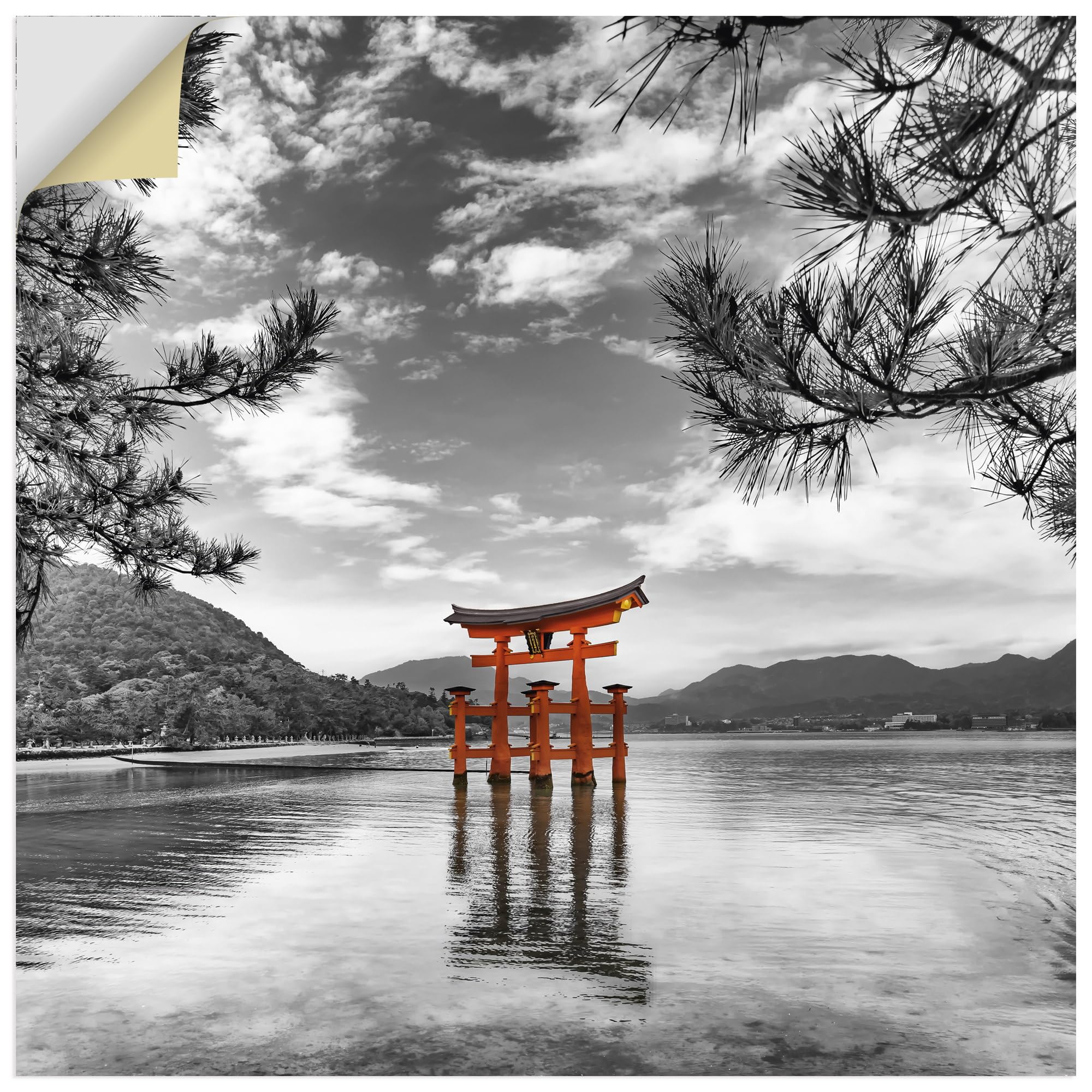 artland-fuji-chureito-pagode-wandtattoo-60x40-cm-u5gr image 8