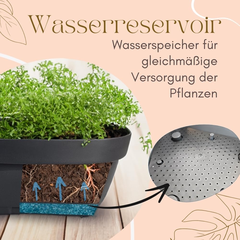 garpet-garten-pflanzturm-blumentopf-hoch-anthrazit-erdbeertopf image 5