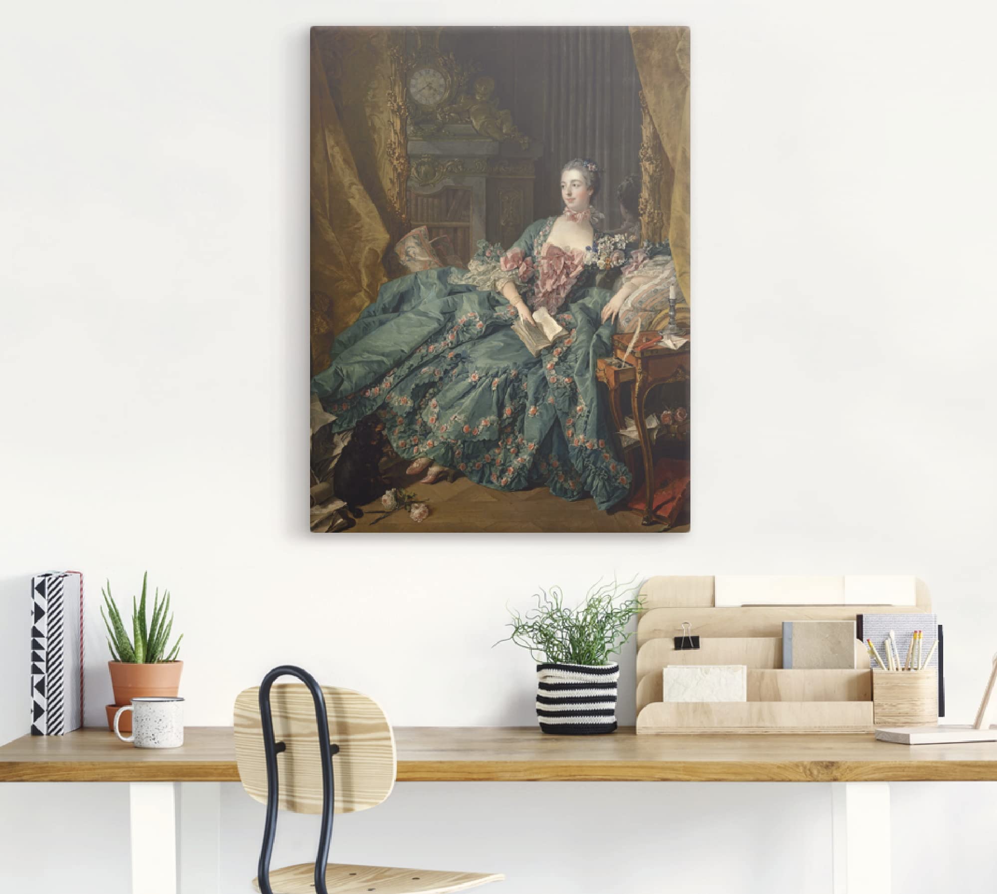 artland-leinwandbilder-marquise-de-pompadour-bild-40x30-rokoko image 7