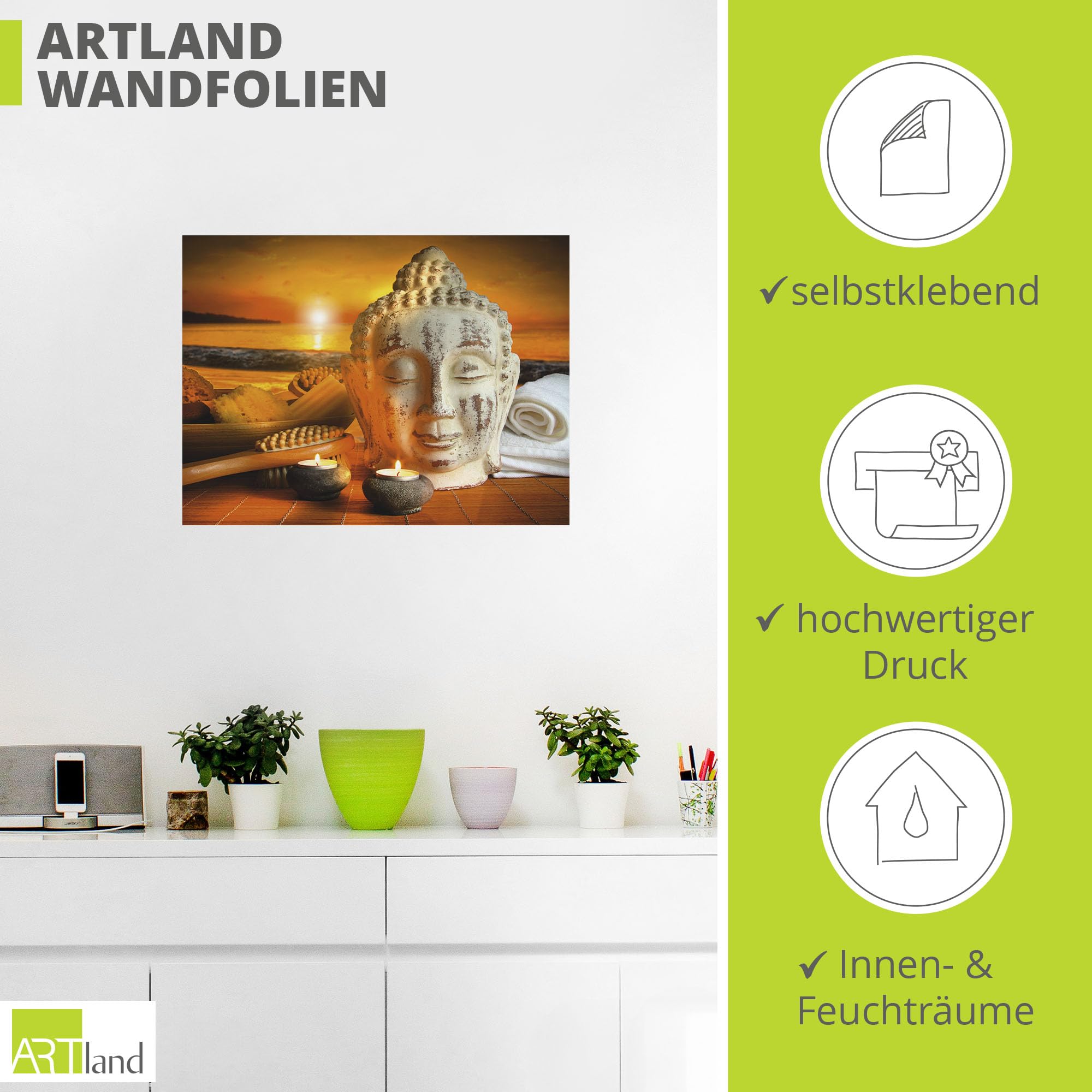 artland-buddha-wandtattoo-vinyl-wellness-zen-selbstklebend image 3