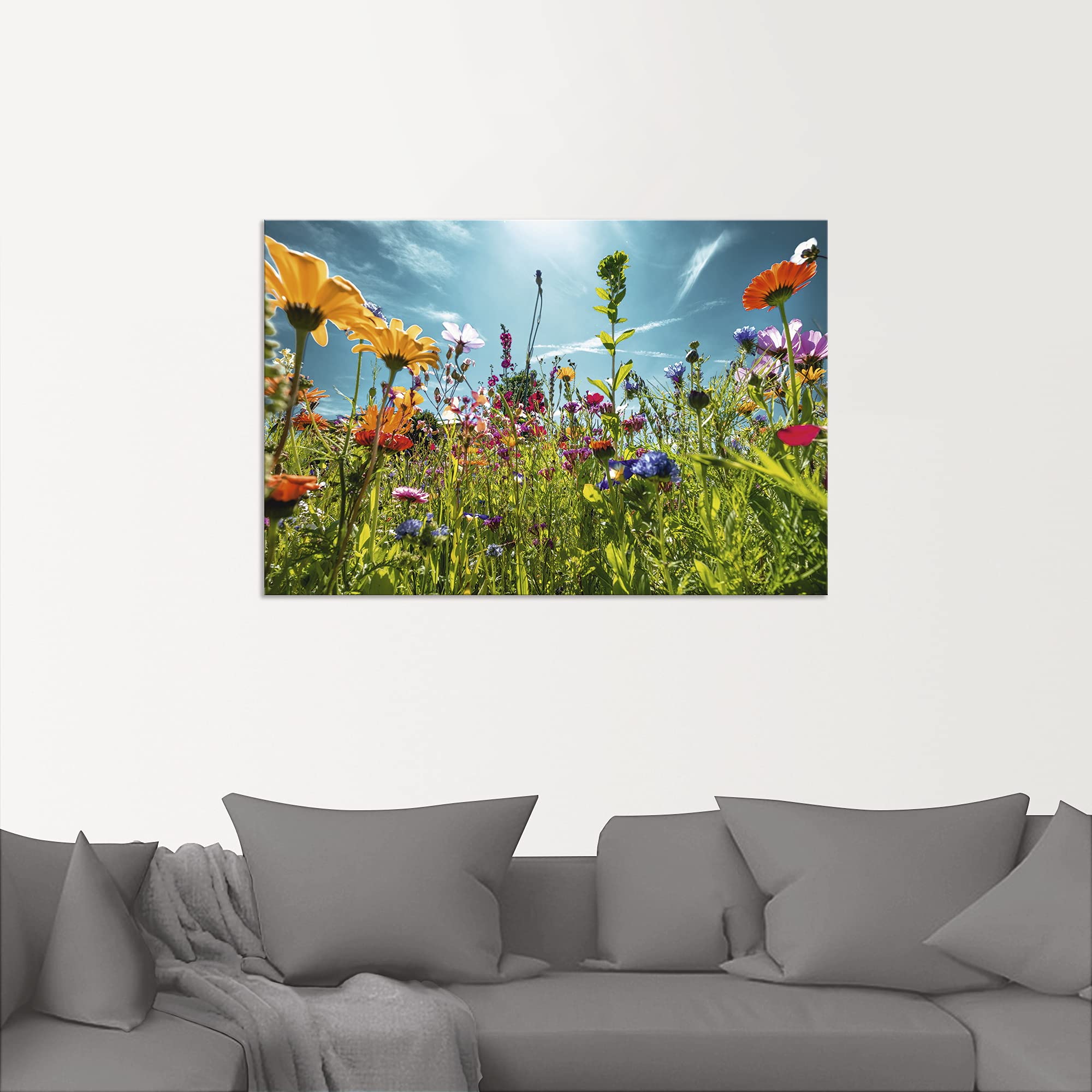 artland-alubilder-blumenfeld-alu-bild-60x40-cm-blumenwiese-outdoor image 5