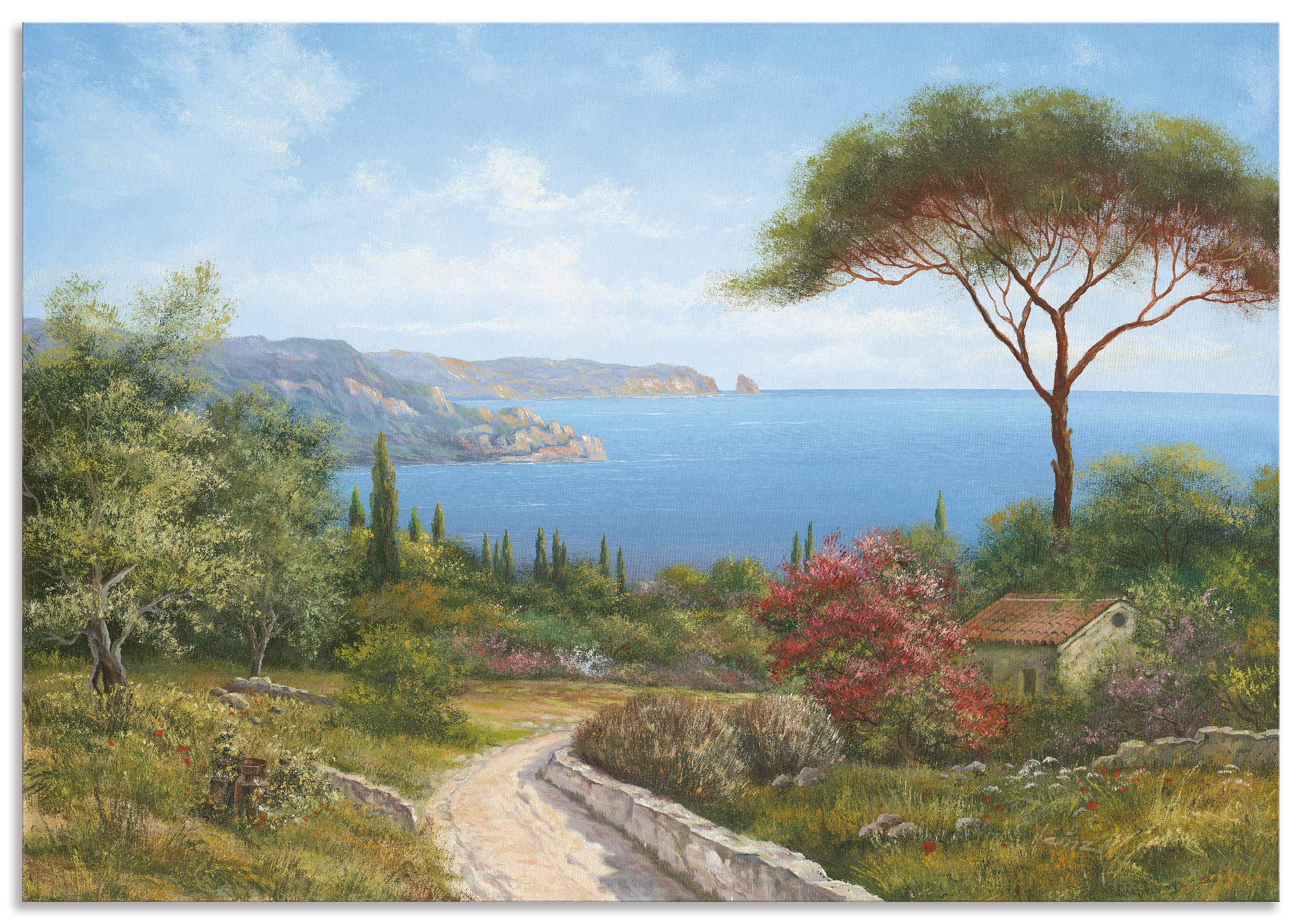 artland-olivenhain-alubild-80x60-cm-toskana-wetterfest image 1