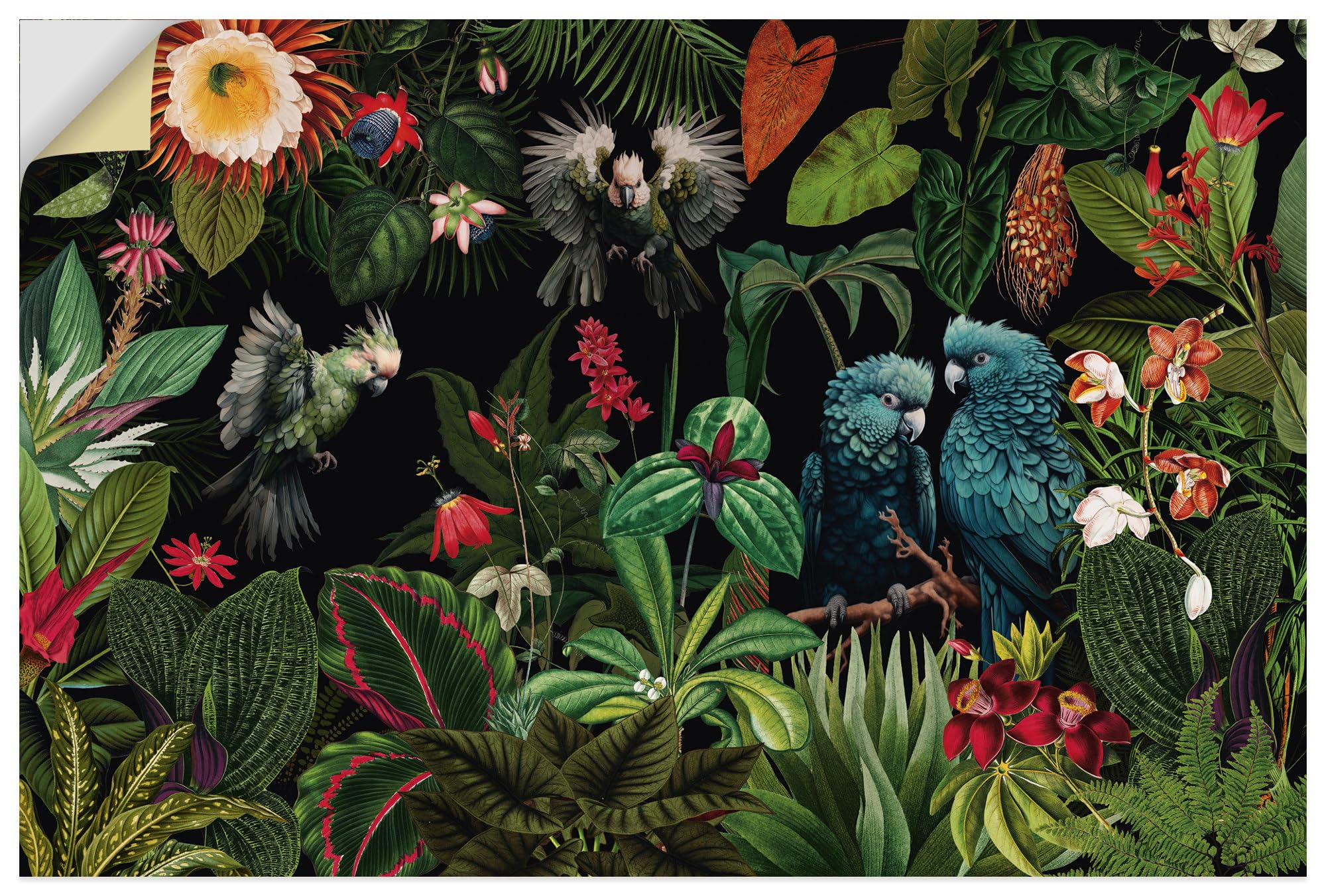 artland-hirsch-reh-wald-wandtattoo-100x100-cm-u5gx image 8
