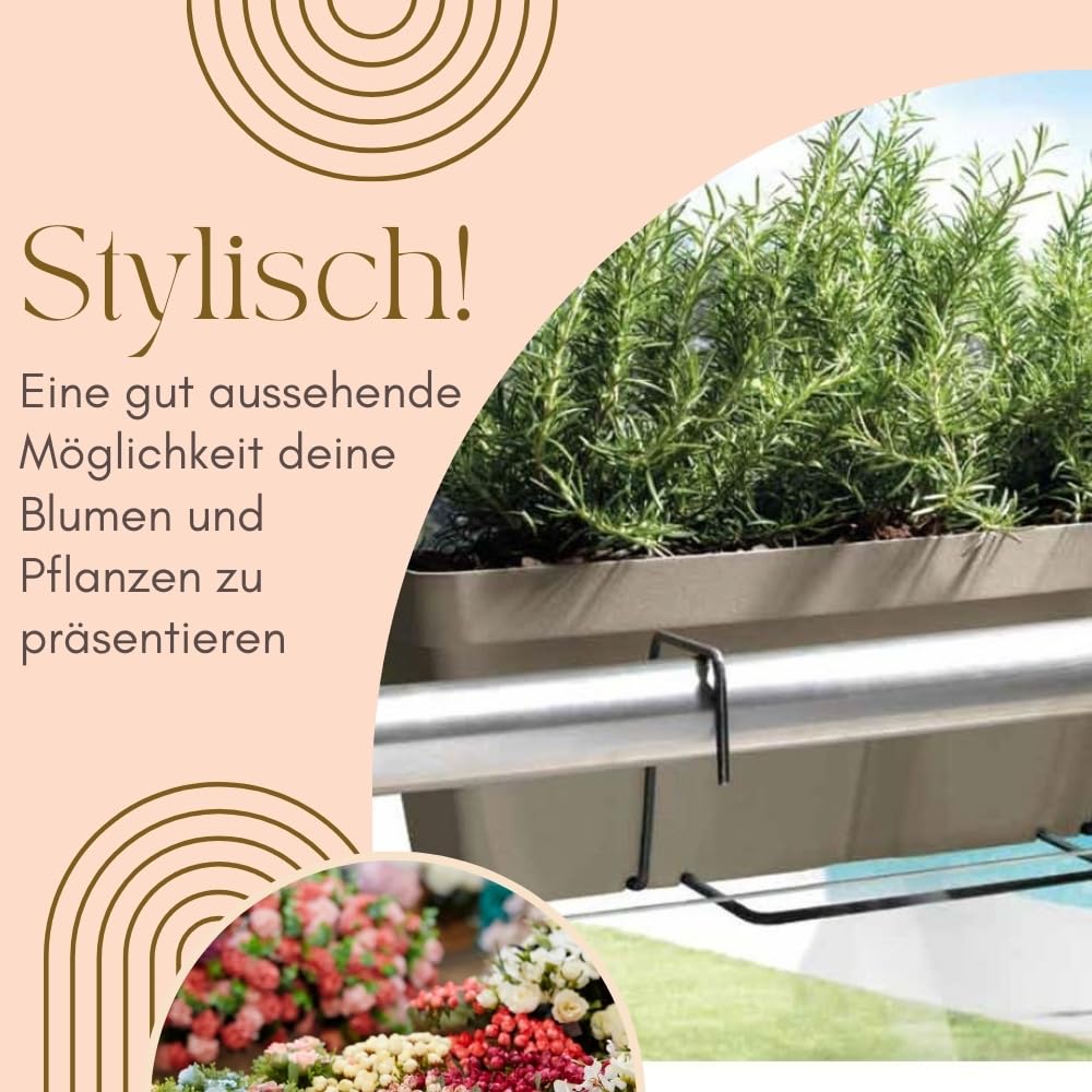 garpet-garten-blumenkasten-4er-set-50-cm-mit-halterung image 3