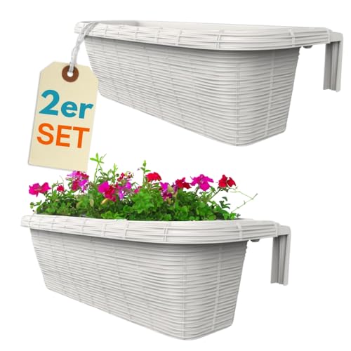 garpet-garten-blumenkasten-60-cm-wei-rattan-optik-mit-wasserspeicher-2er-set image 7