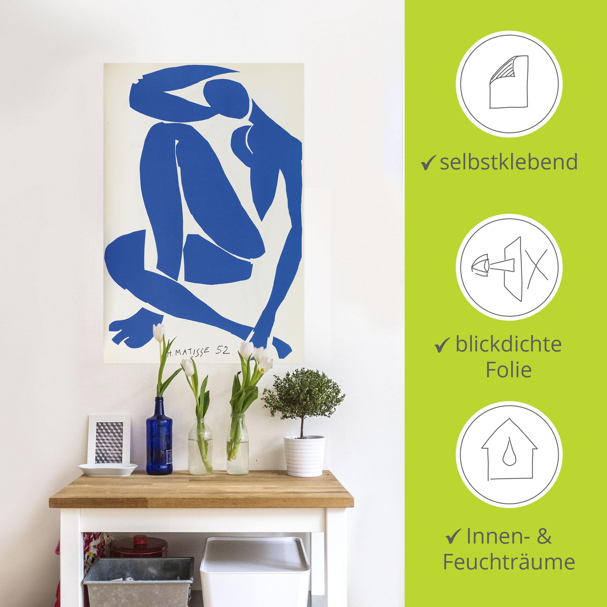 artland-wandaufkleber-u5lu-verve-ix-40x60-cm-folie image 3