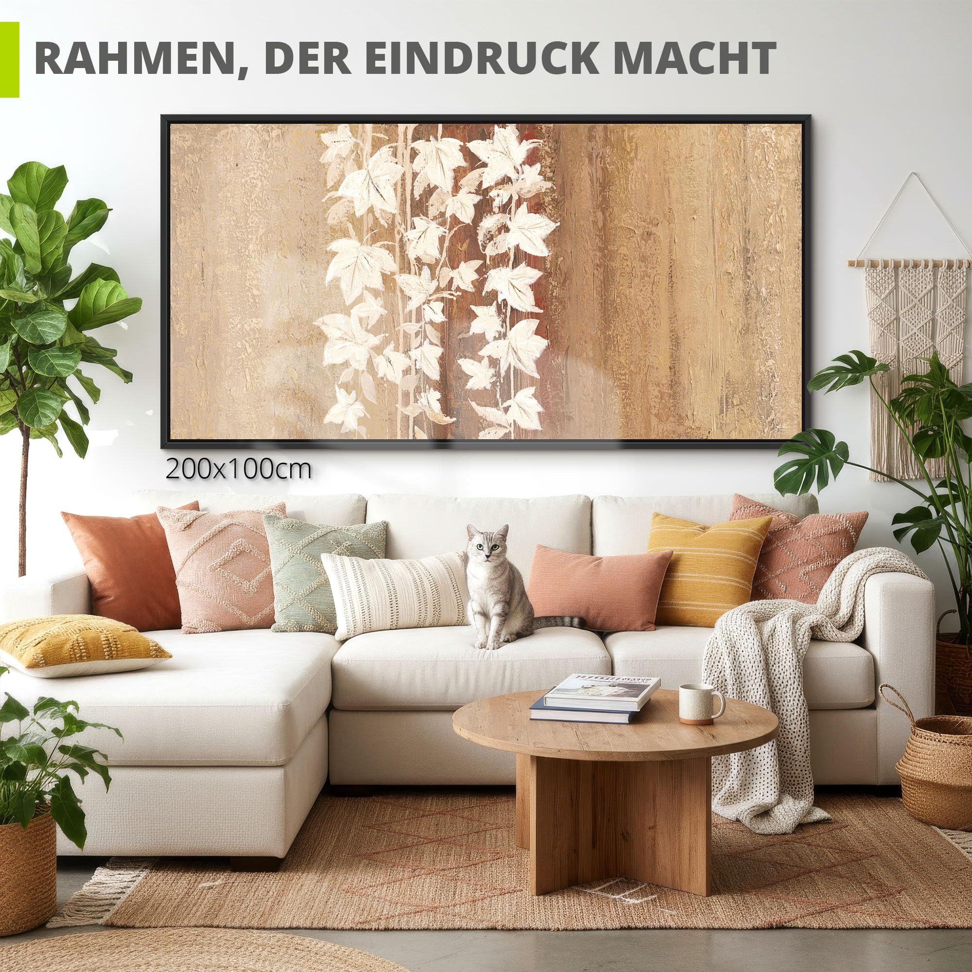 artland-leinwandbilder-a1rl-leinwandbild-200x100-botanik-braun image 3