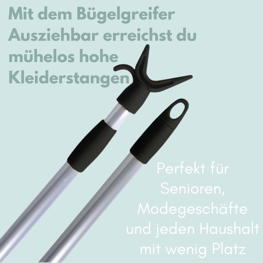 garpet-wohnen-teleskopstange-mit-haken-88-150-cm-metall-ausziehbar image 4