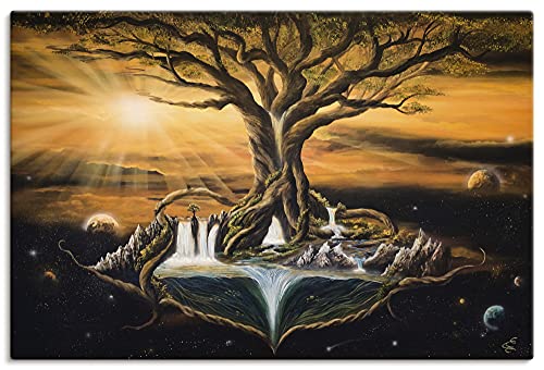 artland-leinwandbilder-baumhaus-40x60-cm-fantasy-m-rchen image 6
