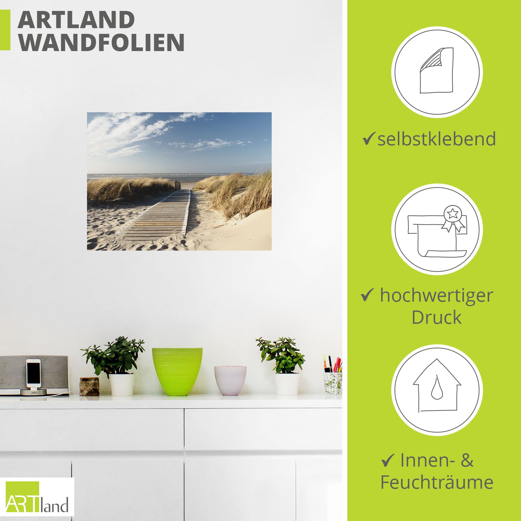 artland-wandaufkleber-wandtattoo-60x45-nordseestrand-langeoog image 3