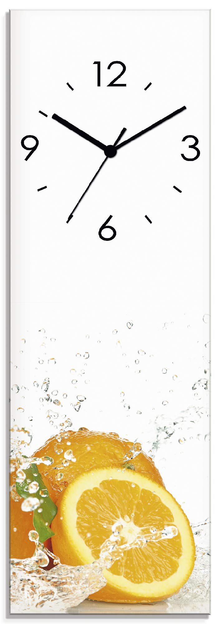 artland-wanduhren-t3ad-wanduhr-kaffee-cappuccino-20x60-lautlos image 8