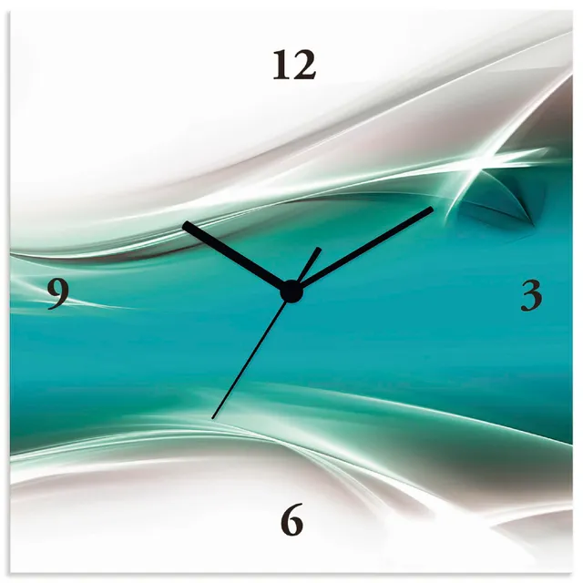 artland-wanduhren-funkuhr-30x30-cm-quadratisch-abstrakt-t9fa image 1