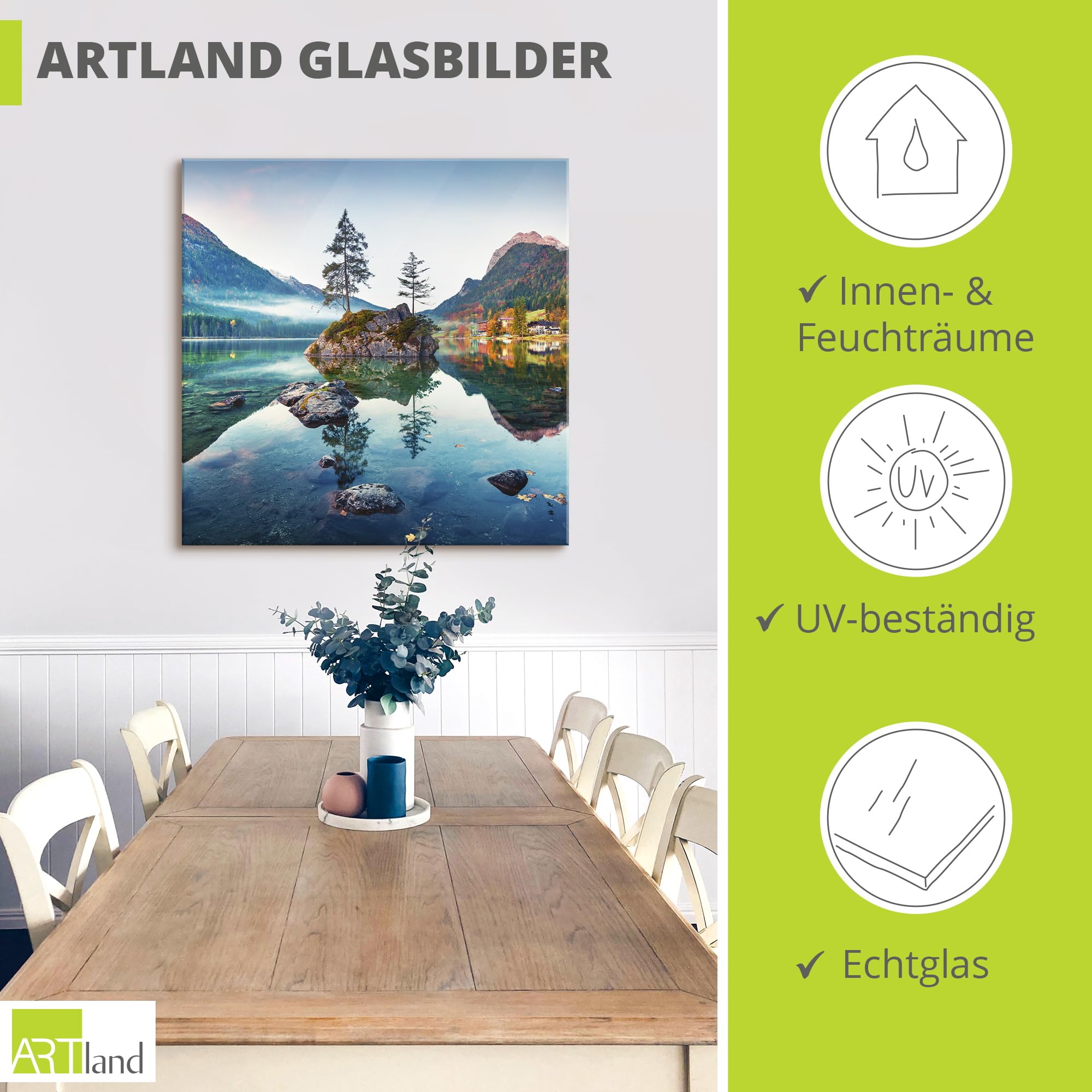 artland-glasbilder-u1tm-glasbild-30x30-cm-herbst-alpen image 3
