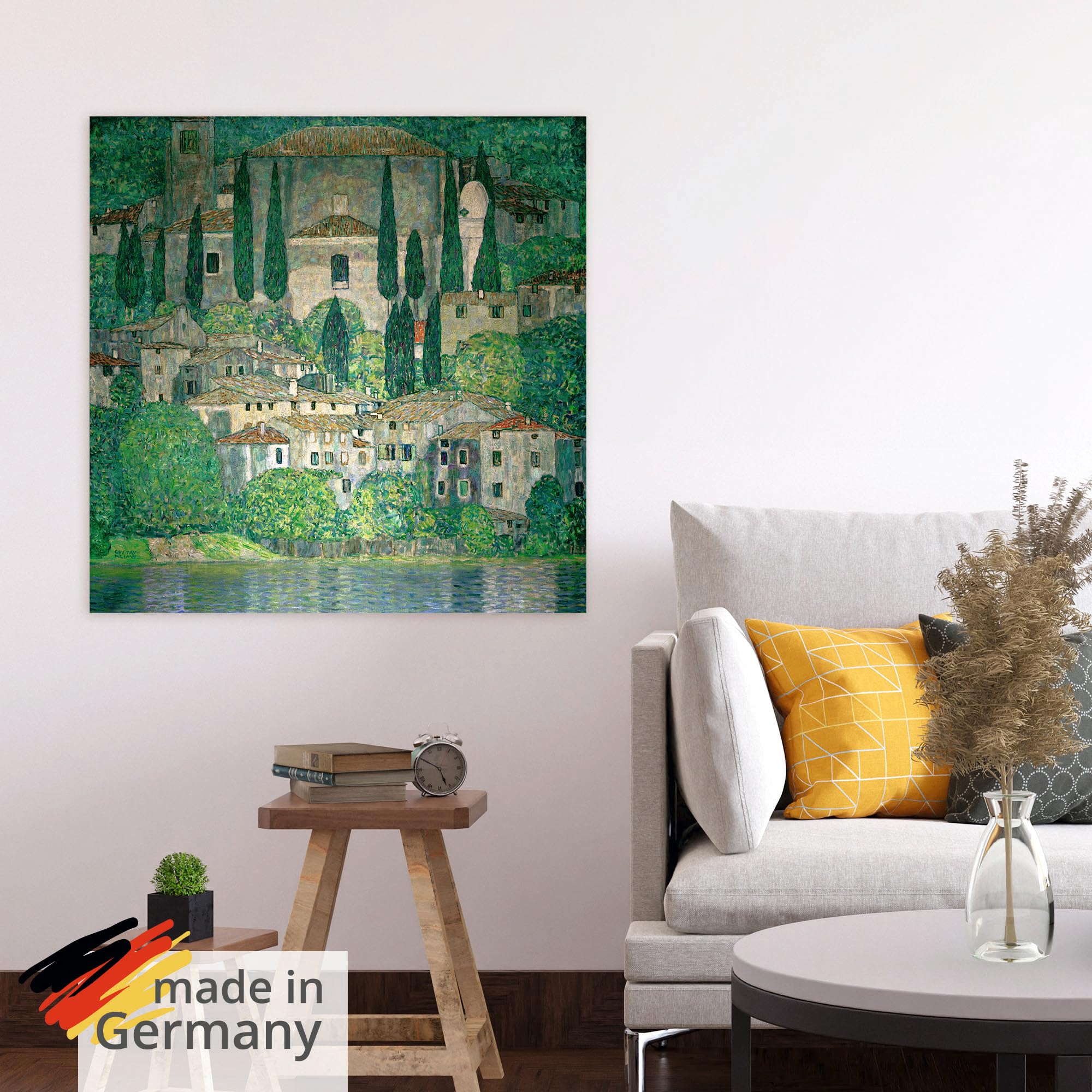 artland-kirche-in-cassone-poster-klimt-jugendstil-kunstdruck image 5