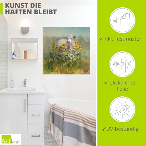 artland-wandaufkleber-farm-and-field-i-wandtattoo-50x50-kuh image 8