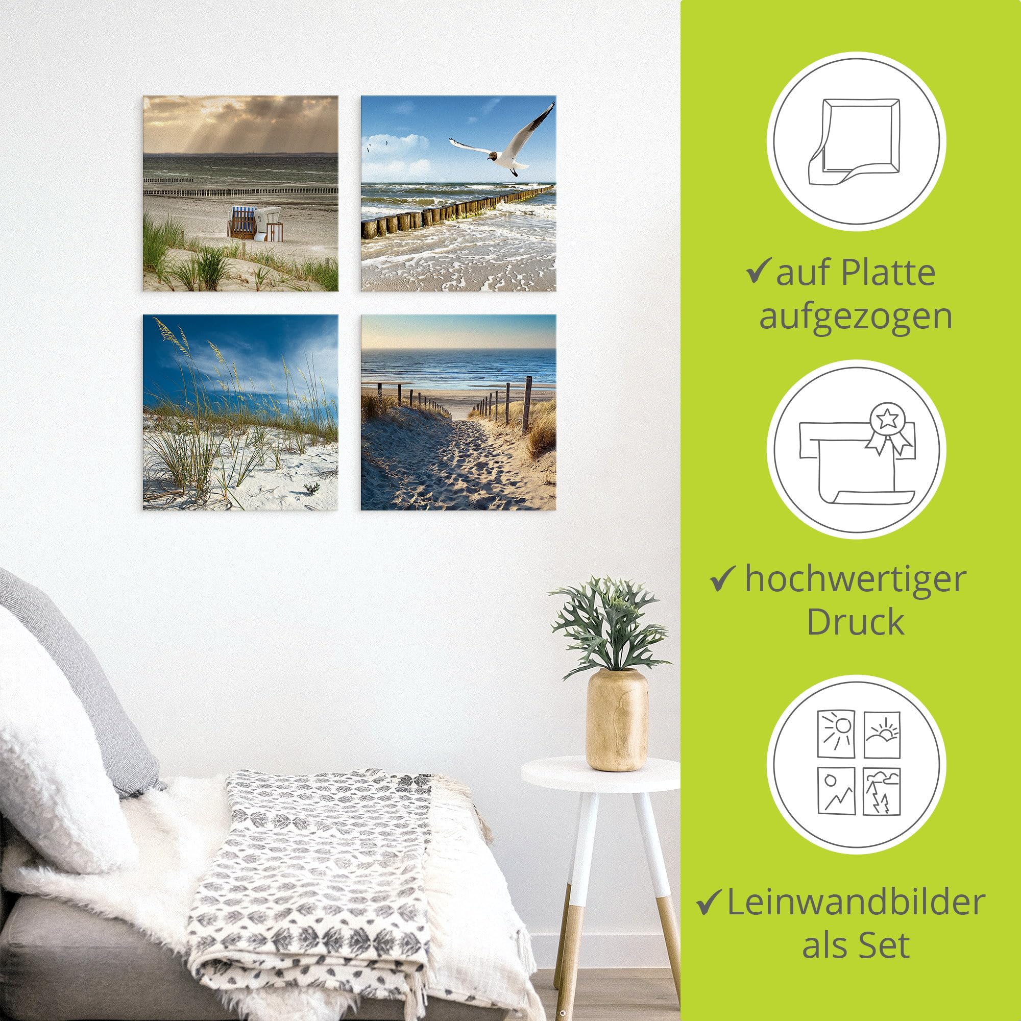 artland-leinwandbilder-k2vb-leinwandbild-4tlg-30x30-strand-h image 2
