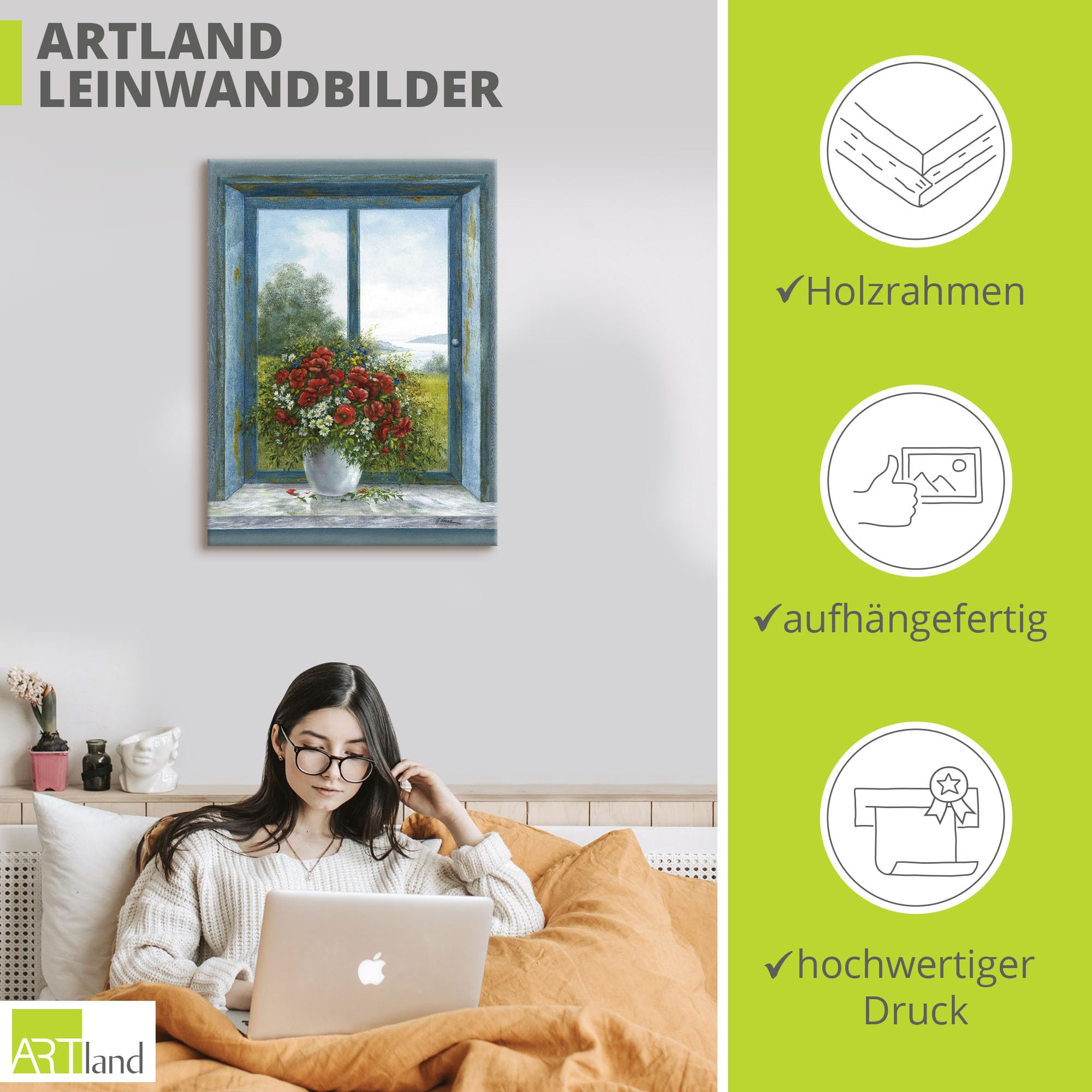 artland-leinwandbilder-mohnblumen-am-fenster-60x80-cm image 3
