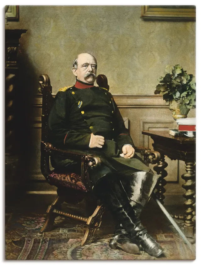 artland-leinwandbilder-otto-von-bismarck-leinwandbild-45x60-cm image 1