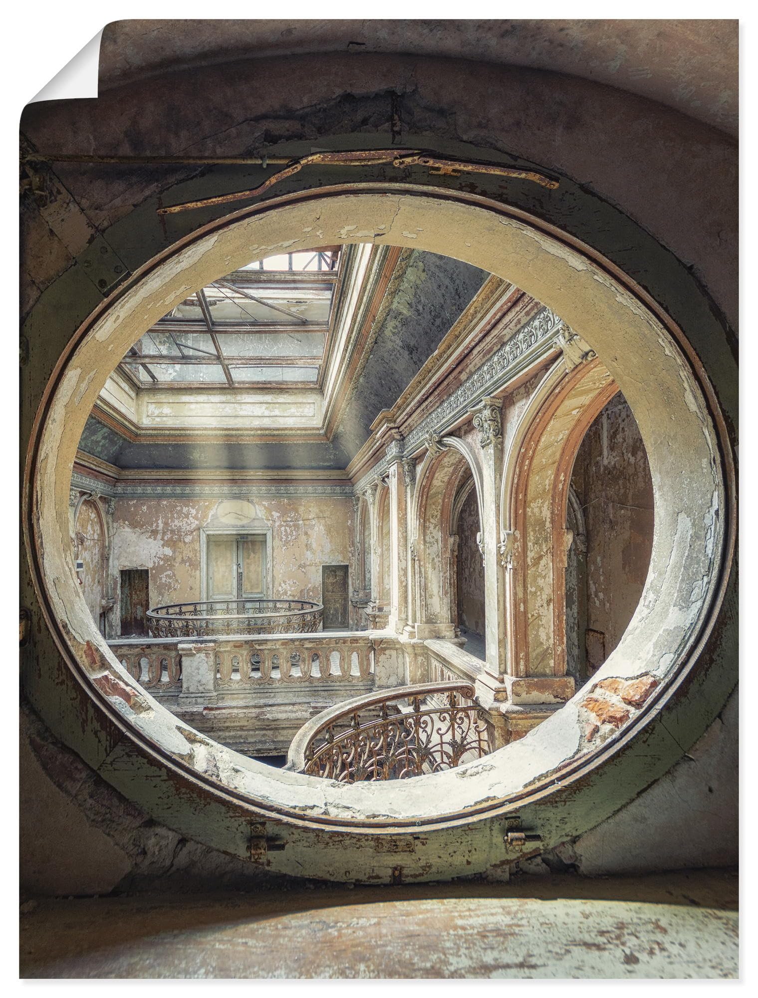 artland-kunstdrucke-treppenhaus-poster-60-x-80-cm-ungerahmt image 8