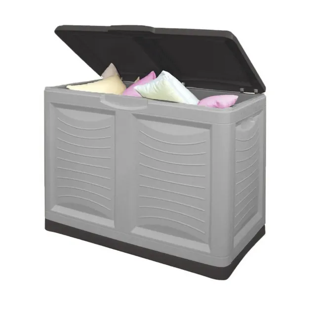 garpet-garten-gartenbox-220-l-grau-wetterfest-xxl image 1