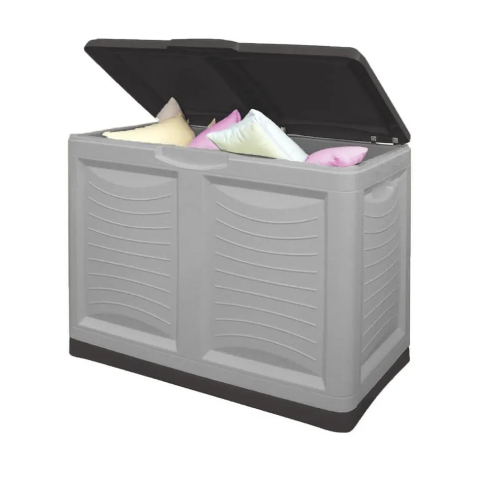 garpet-garten-gartenbox-220-l-grau-wetterfest-xxl image 1