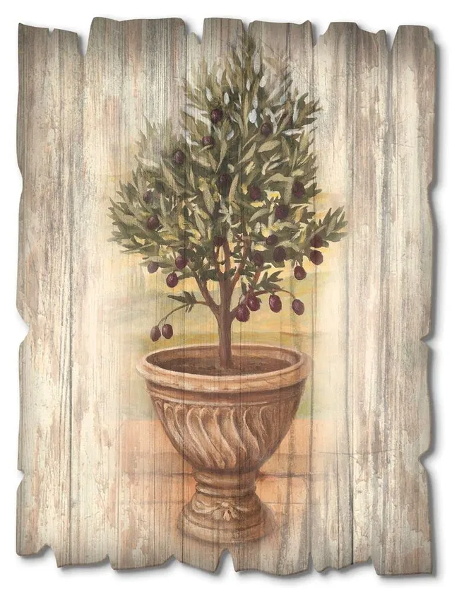 artland-holzbilder-olivenbaum-holzbild-30x40-cm-vintage-toskana image 1
