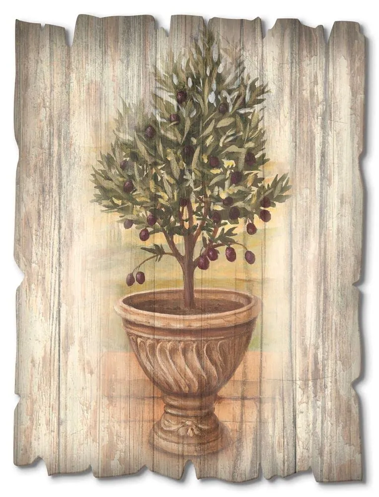 artland-holzbilder-olivenbaum-holzbild-30x40-cm-vintage-toskana image 1