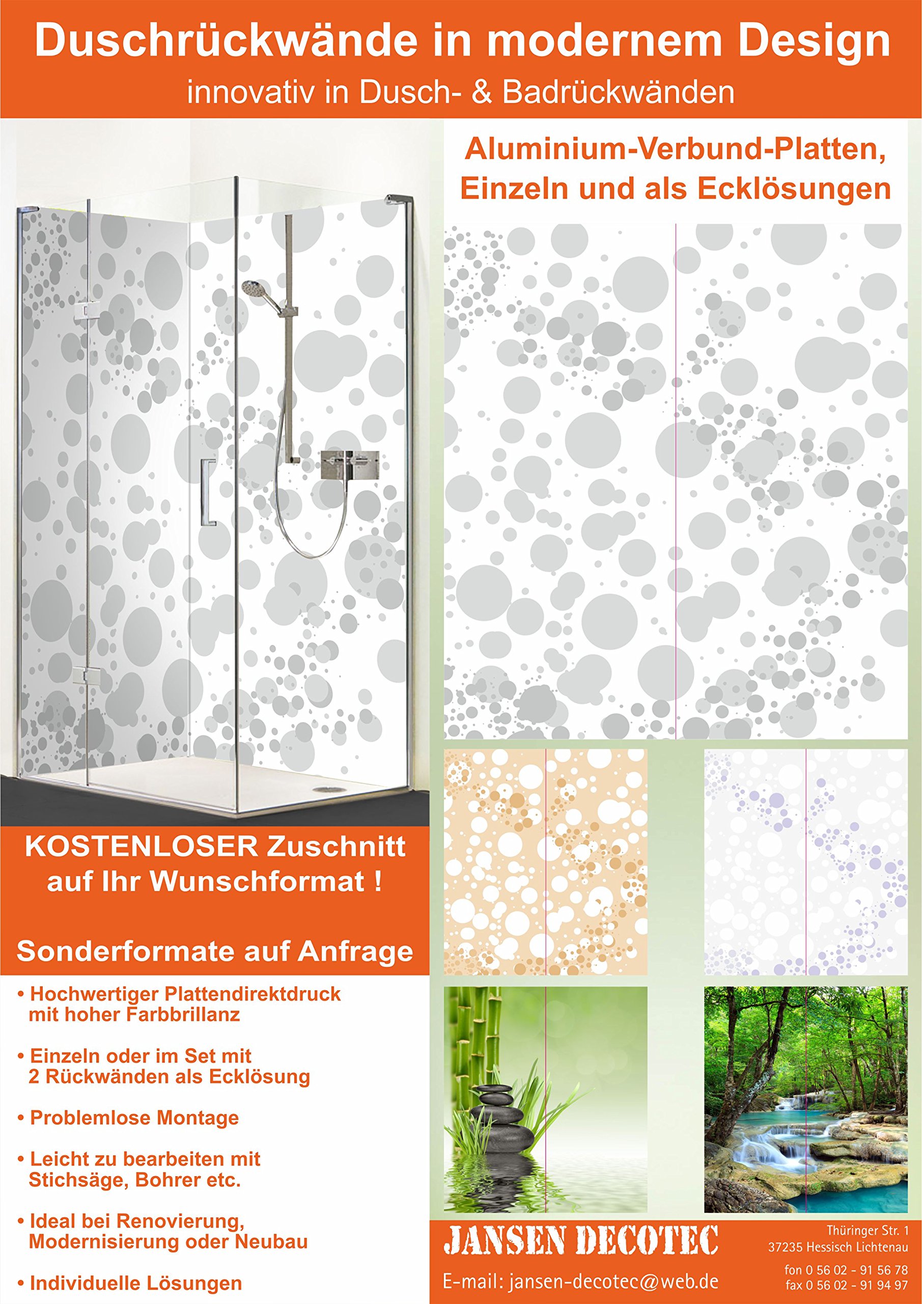 artland-r-ckw-nde-duschr-ckwand-fresh-bubbles-eck-2x90x200 image 3