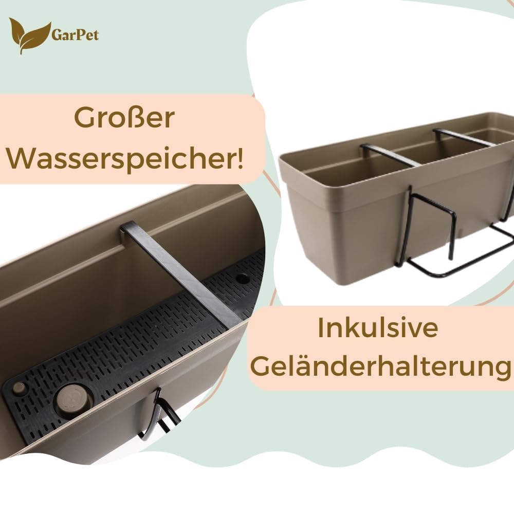 garpet-garten-blumenkasten-4er-set-50-cm-mit-halterung image 4