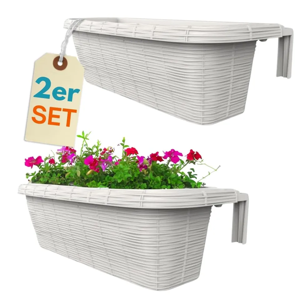 garpet-garten-blumenkasten-60-cm-wei-rattan-optik-mit-wasserspeicher-2er-set image 1