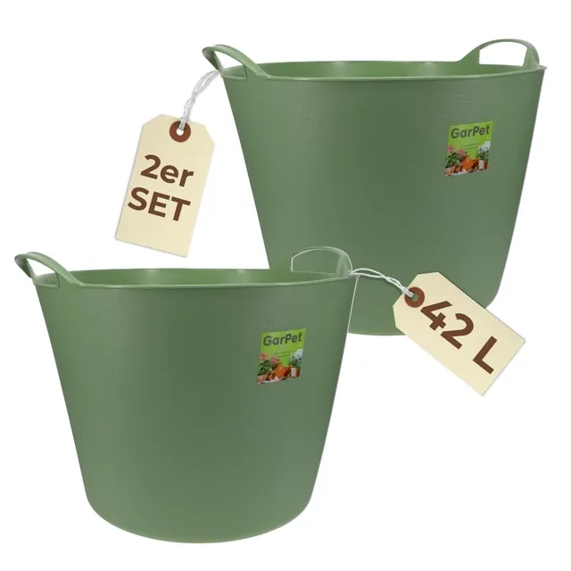 garpet-wohnen-flexibler-eimer-42l-w-schekorb-2er-set-rund image 1