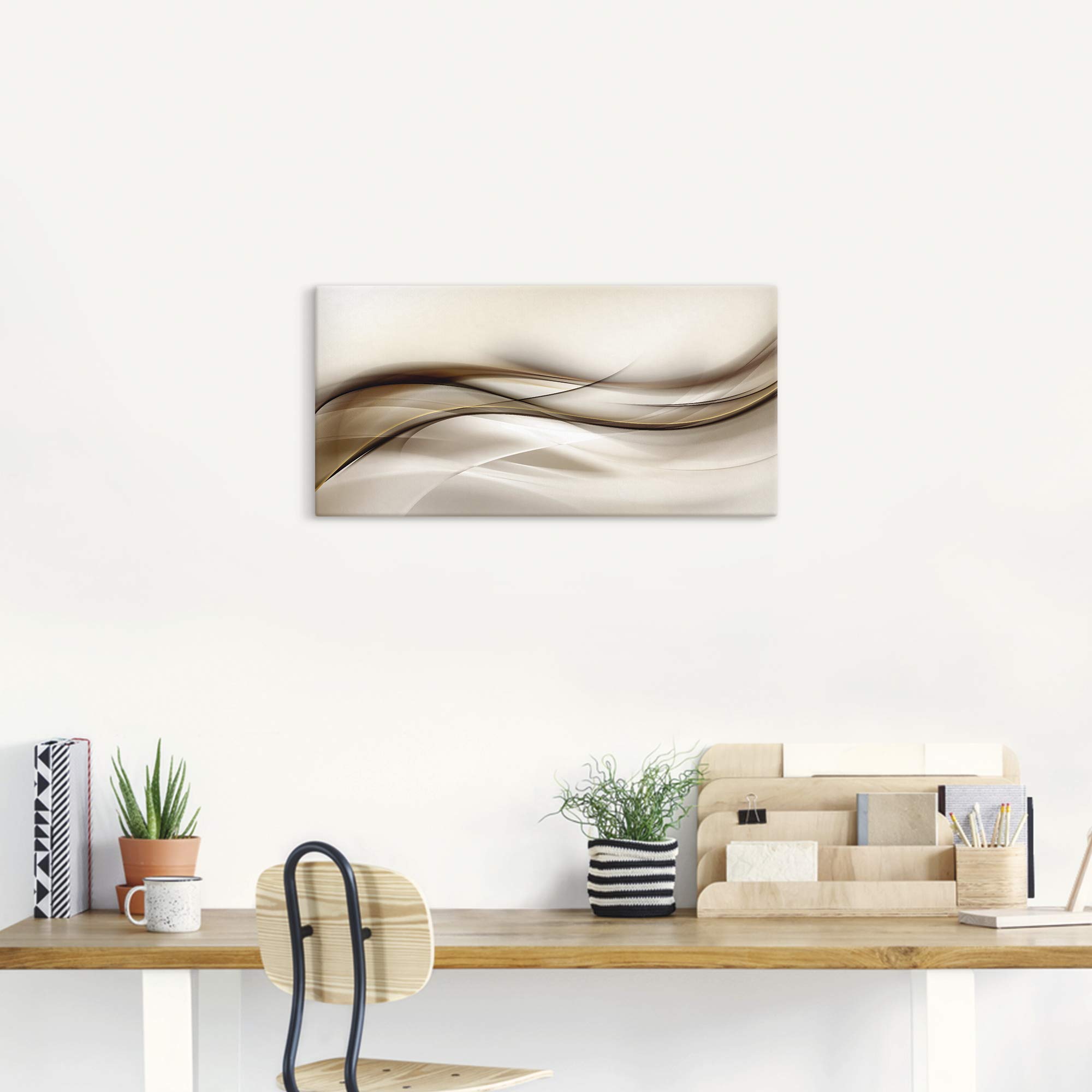 artland-leinwandbilder-welle-braun-01-leinwandbild-100x50-cm-braun image 4