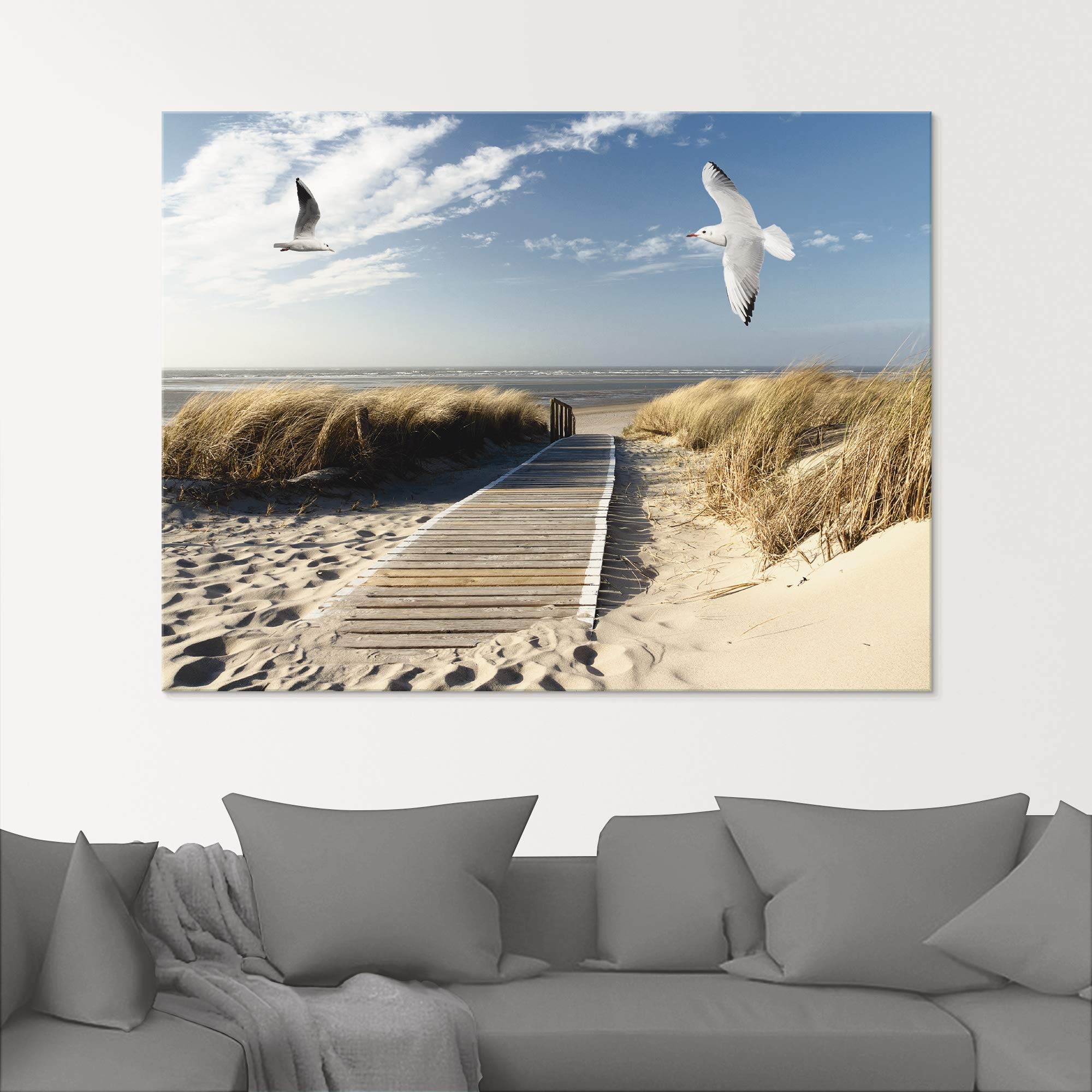 artland-glasbilder-glasbild-30x60-cm-strand-meer-t9nj image 8
