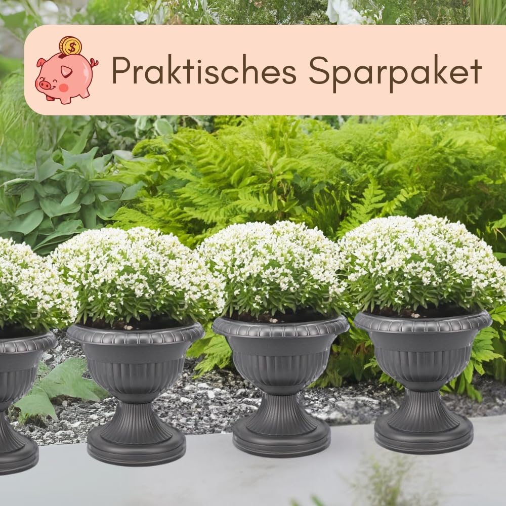 garpet-garten-blumentopf-mit-st-nder-4er-set-30-cm-grau-ablaufloch image 8