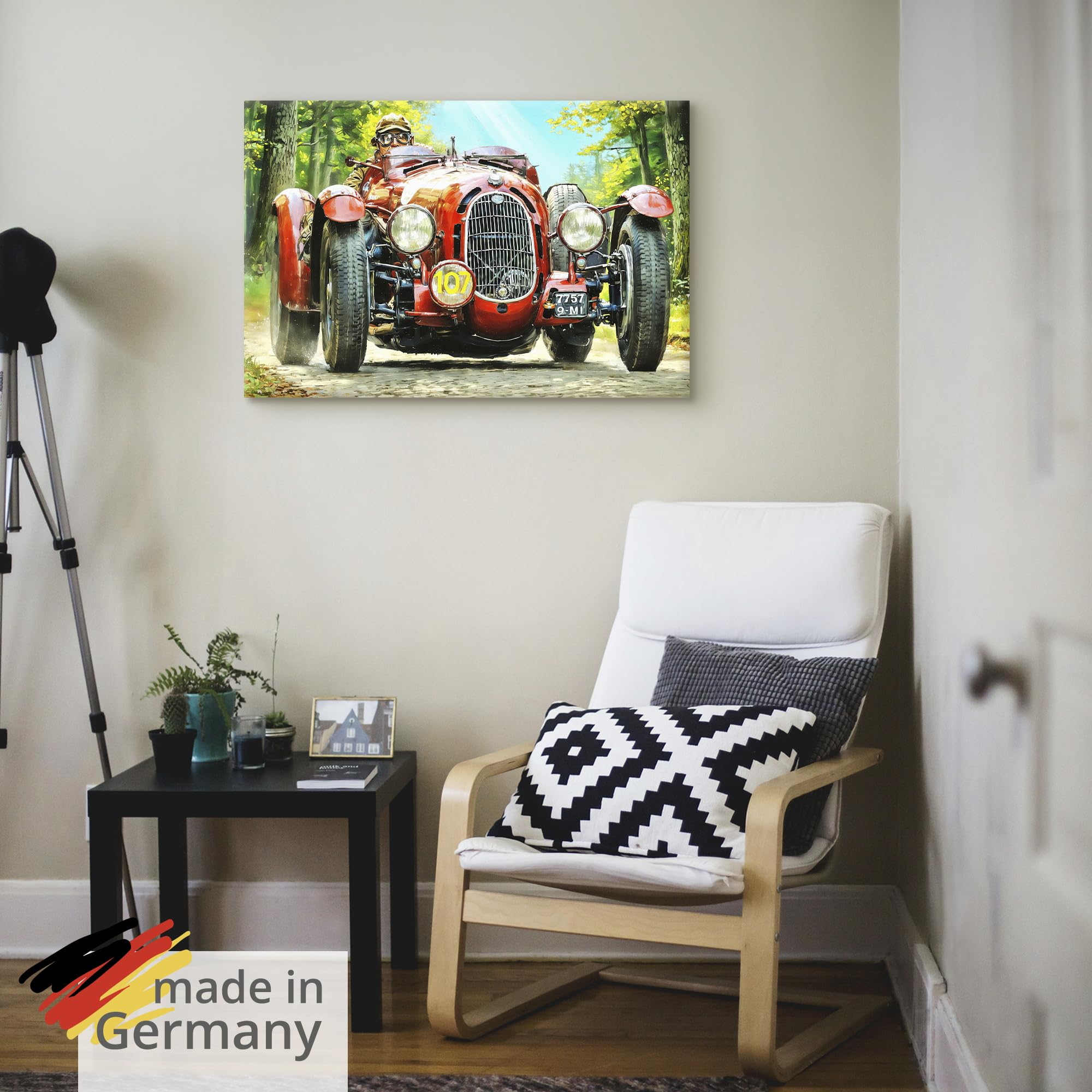 artland-leinwandbilder-alfa-romeo-8c-leinwandbild-30x20-cm image 5
