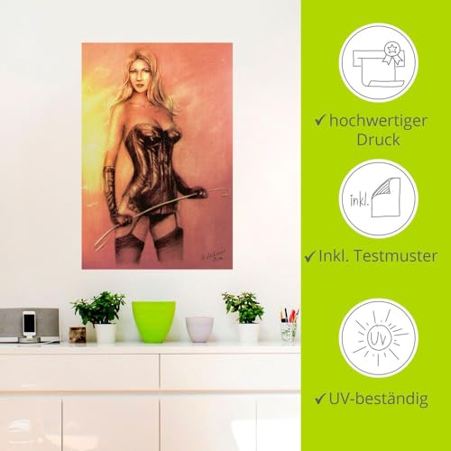 artland-wandaufkleber-u4vg-wandtattoo-sexy-domina-40x60-cm image 8