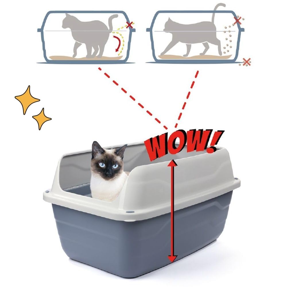 garpet-tierwelt-xxl-katzentoilette-offen-hoher-rand-56x40-cm image 5
