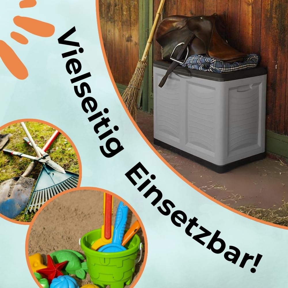 garpet-garten-gartenbox-220-l-grau-wetterfest-xxl image 5