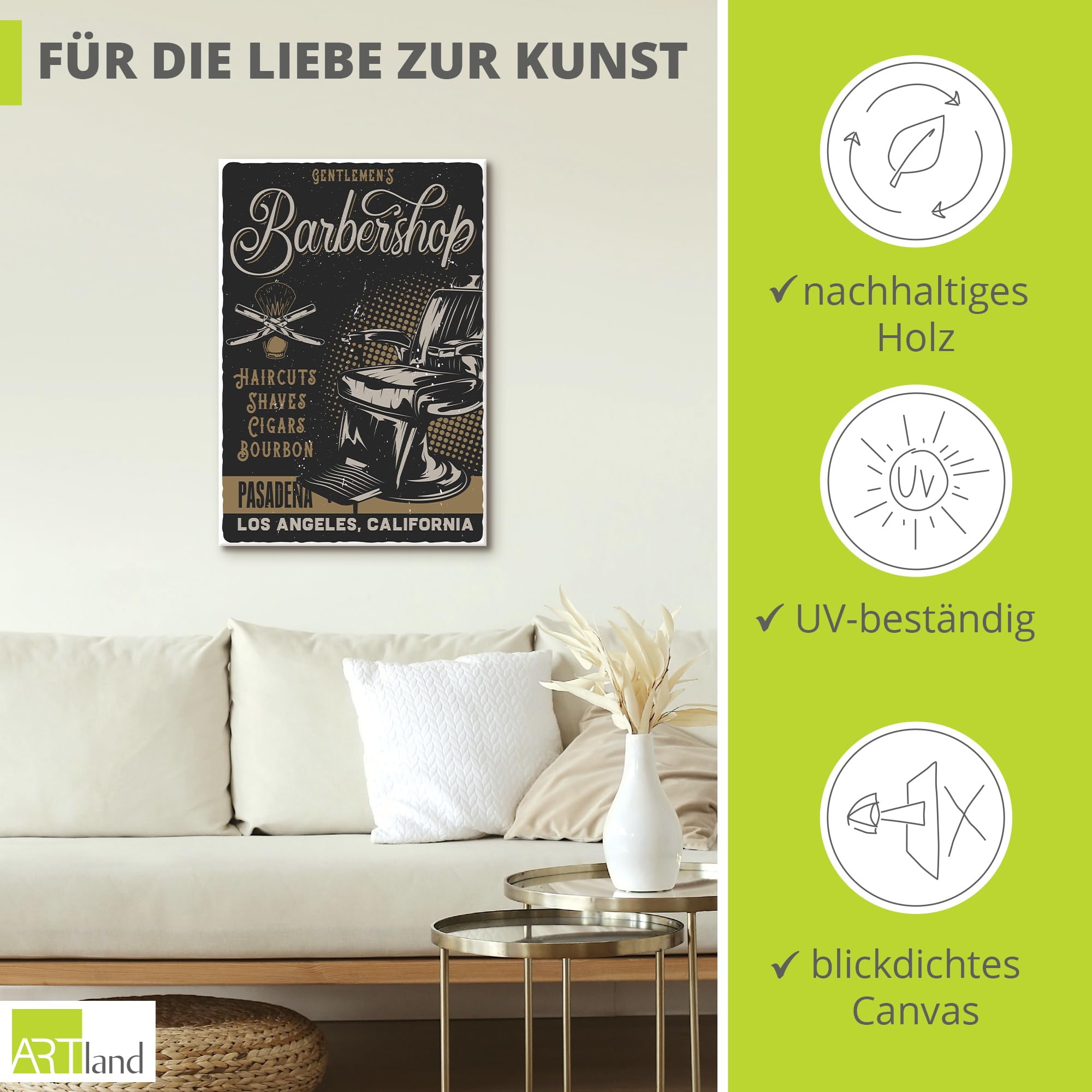 artland-leinwandbilder-t8wr-leinwandbild-50x70-cm-braun-vintage image 2