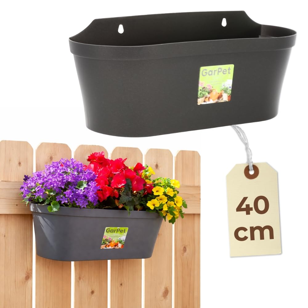 garpet-garten-wandblumentopf-blumentopf-wand-anthrazit-outdoor image 1