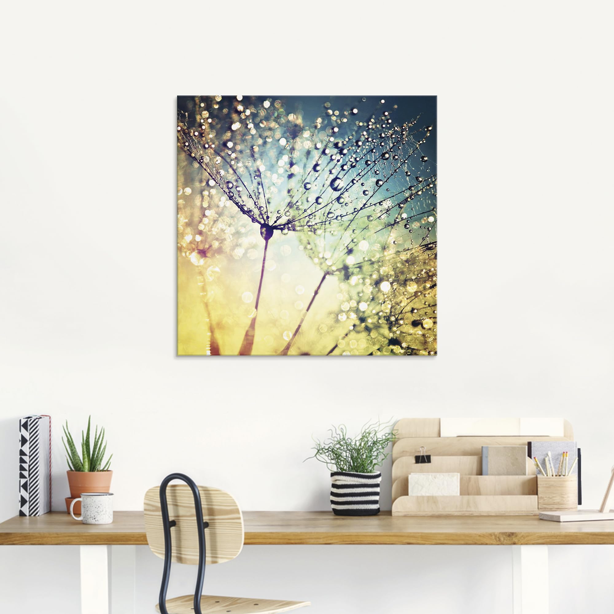 artland-glasbilder-pusteblume-glasbild-50x50-cm-quadratisch-natur image 5