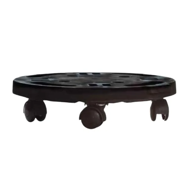 garpet-garten-pflanzenroller-rund-schwarz-30-cm image 1